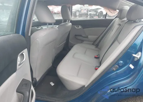 2013 Honda Civic Ex-L из США, поврежденный, VIN 2HGFB2F95DH540792